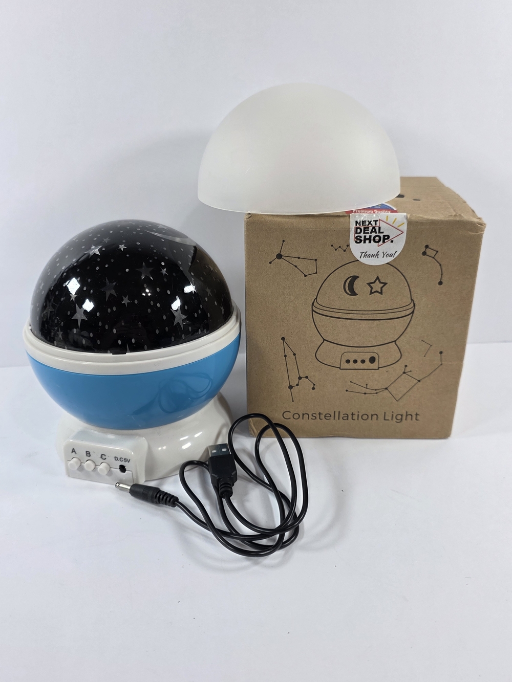 Constellation Light Projector Rotating Night Light